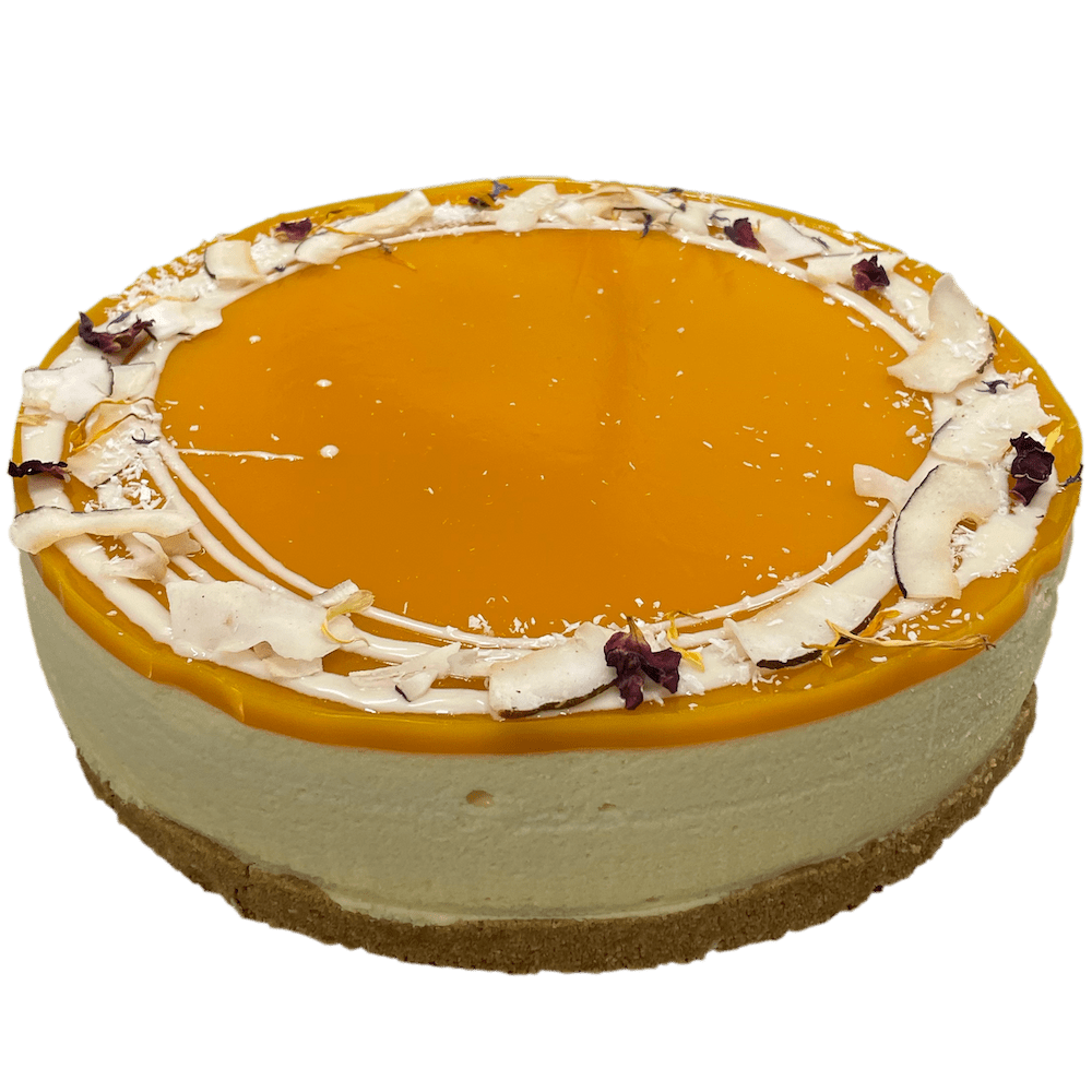 Tropické ovocie cheesecake